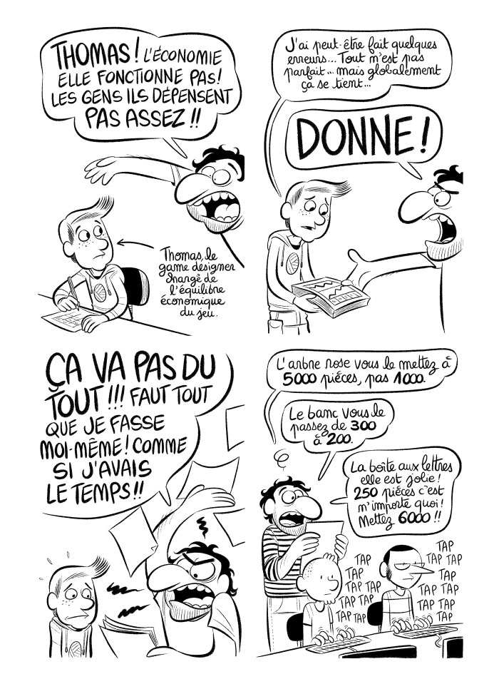 Joffrey le CEO des enfers retouche toute l'économie selon son bon vouloir. 