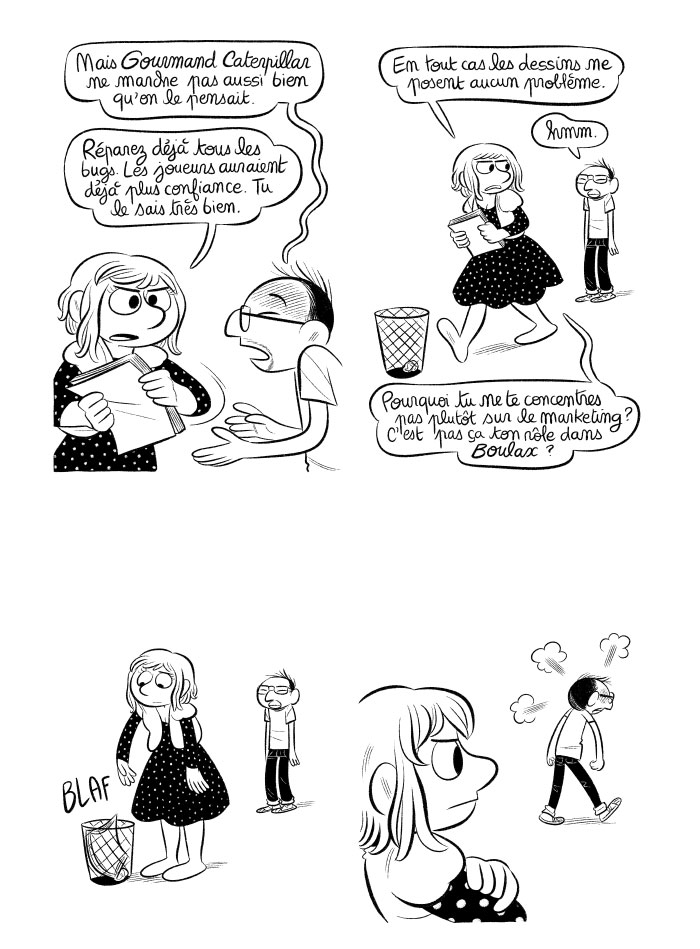 Chacun son rôle, dans une entreprise. 