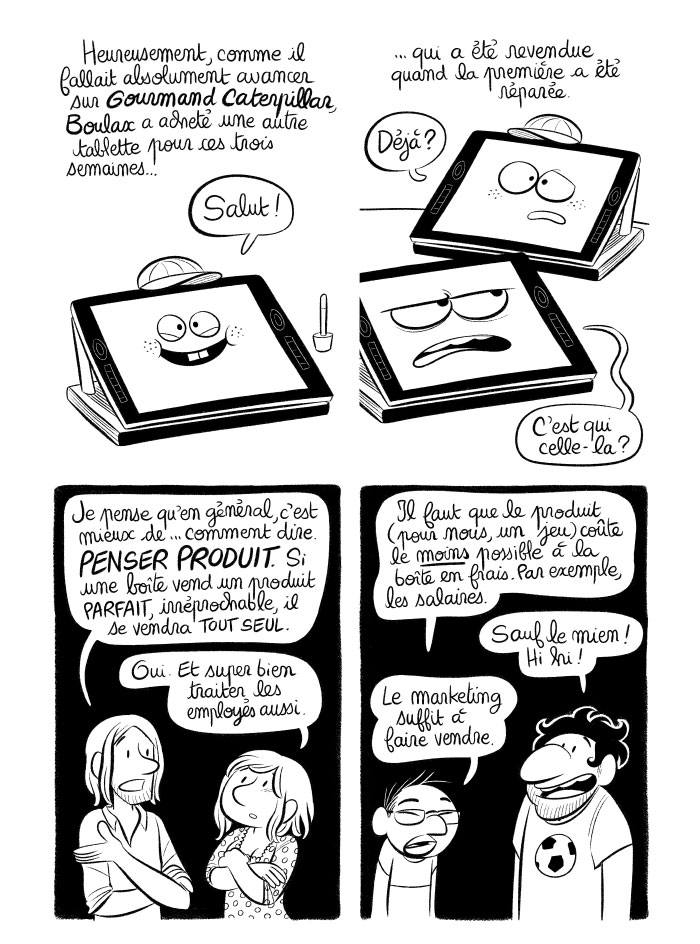 Nous avons dû racheter une tablette Wacom car leur service après-vente était trop pourri. 