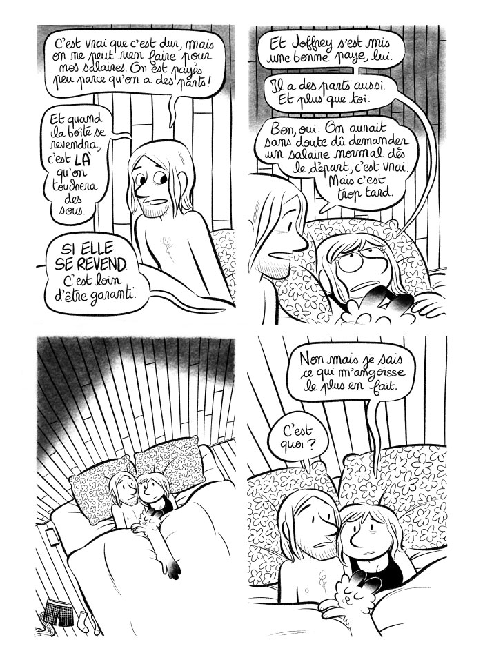 On regrette de ne pas avoir demandé un salaire normal dès le début. Maintenant, c'est trop tard... 