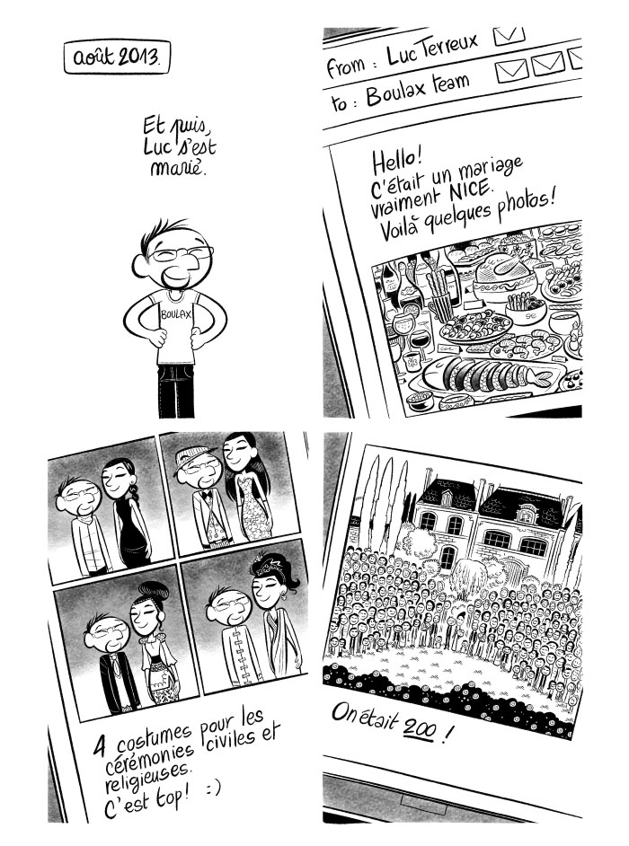 Luc se marie, il nous envoie les photos (200 invités, un festin, plusieurs costumes pour toutes les cérémonies)