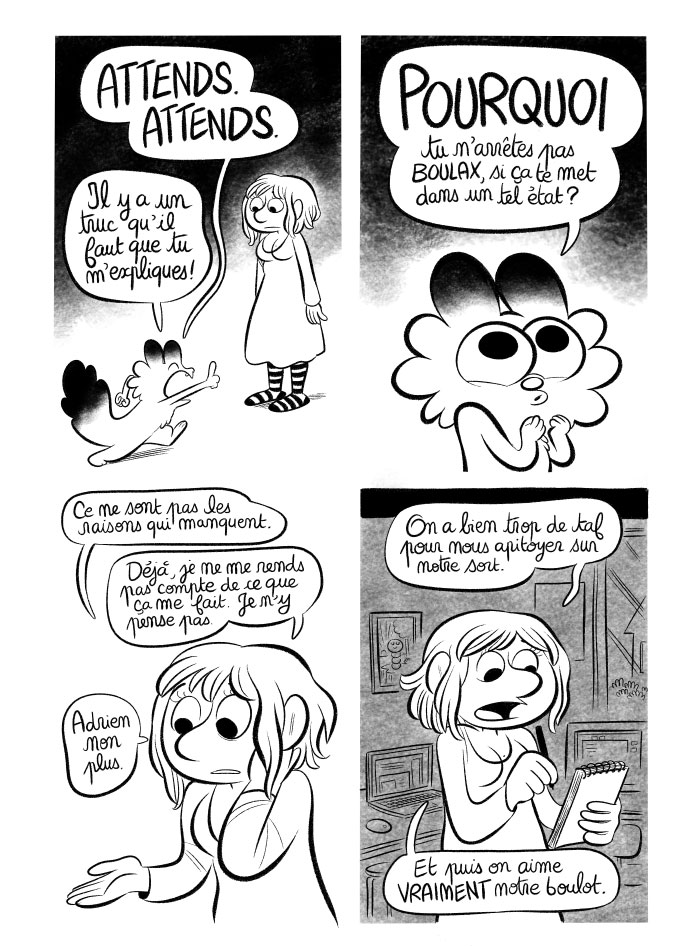 Pas le temps de nous apitoyer sur notre sort!