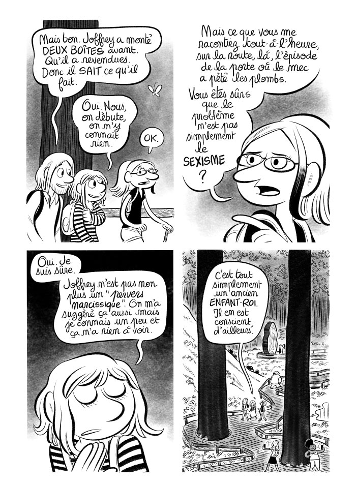 Non, Joffrey n'est pas sexiste. Il n'est pas non plus pervers narcissique. C'est simplement un ancien enfant-roi qui a l'habitude qu'on lui passe tous ses caprices. 