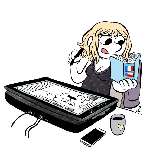 Je traduis le Daily Struggle en anglais. 