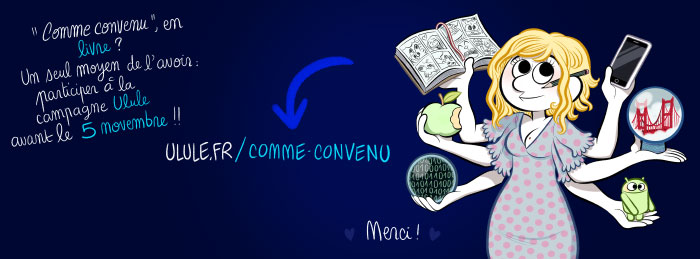 la campagne sur ulule comme convenu bande dessinée bloglaurel 