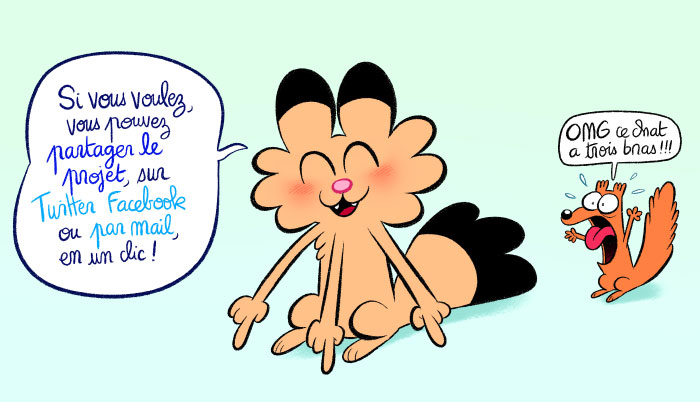 Premier stretch goal pour Comme Convenu sur Ulule Brume incite au partage
