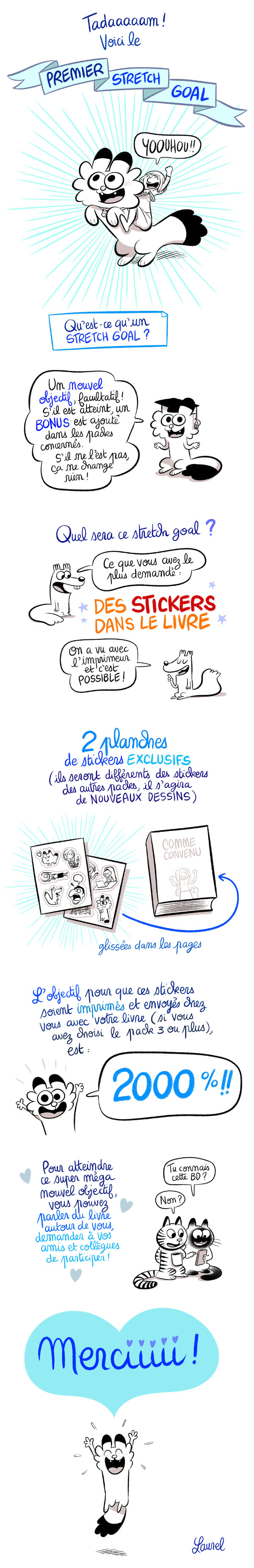 Premier stretch goal pour Comme Convenu sur Ulule