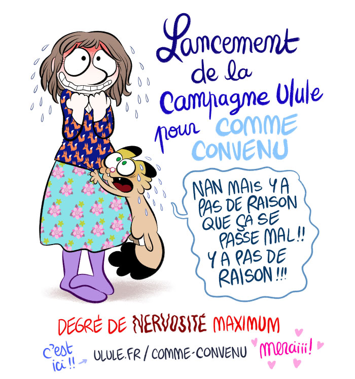 Comme convenu bande dessinée Ulule financement participatif bloglaurel 