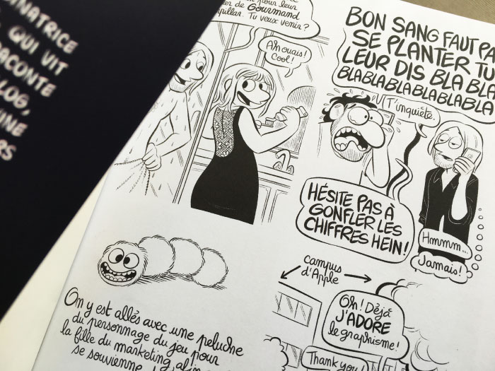 Le premier prototype de "Comme convenu", ma bande dessinée auto-éditée grâce à Ulule !! 