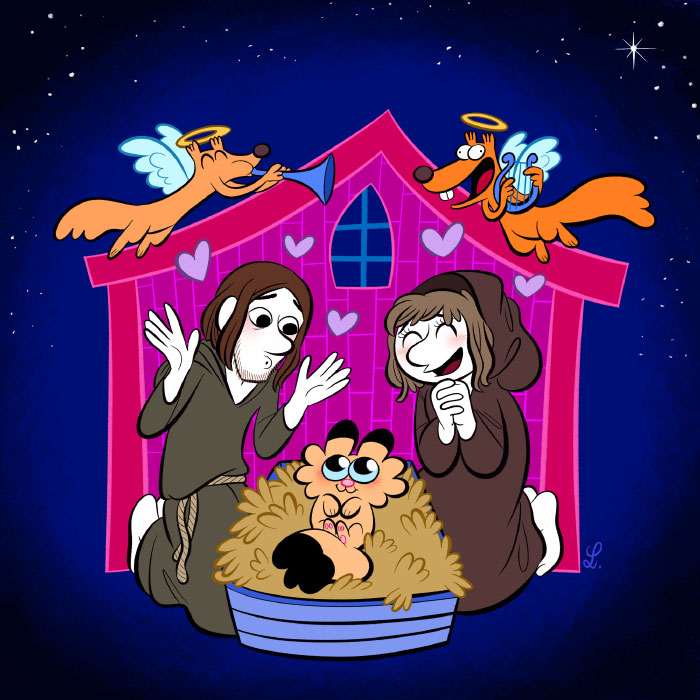 La crèche de Noël 