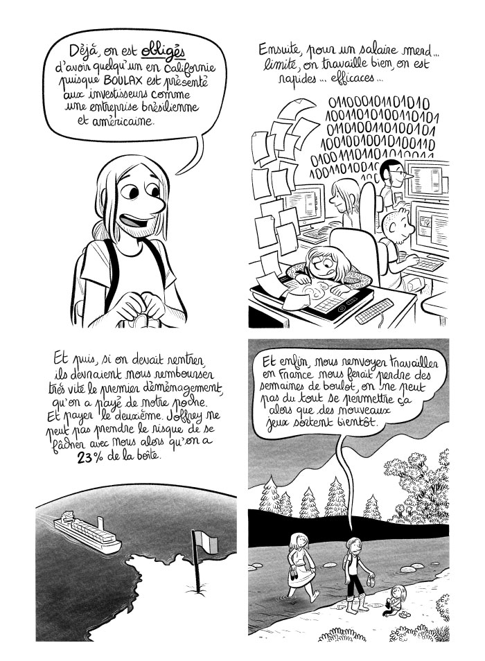Nous n'avons pas peur de nous faire virer pour trois raisons. 