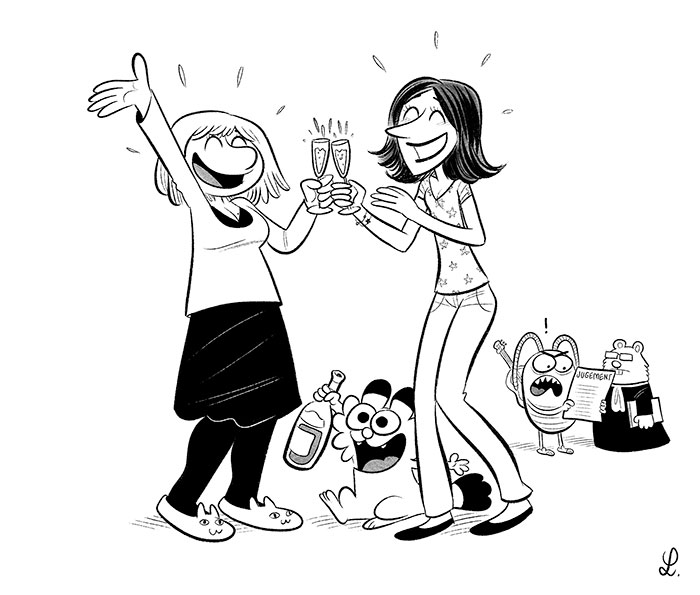 Mon amie a eu un jugement favorable ! C'est génial !!