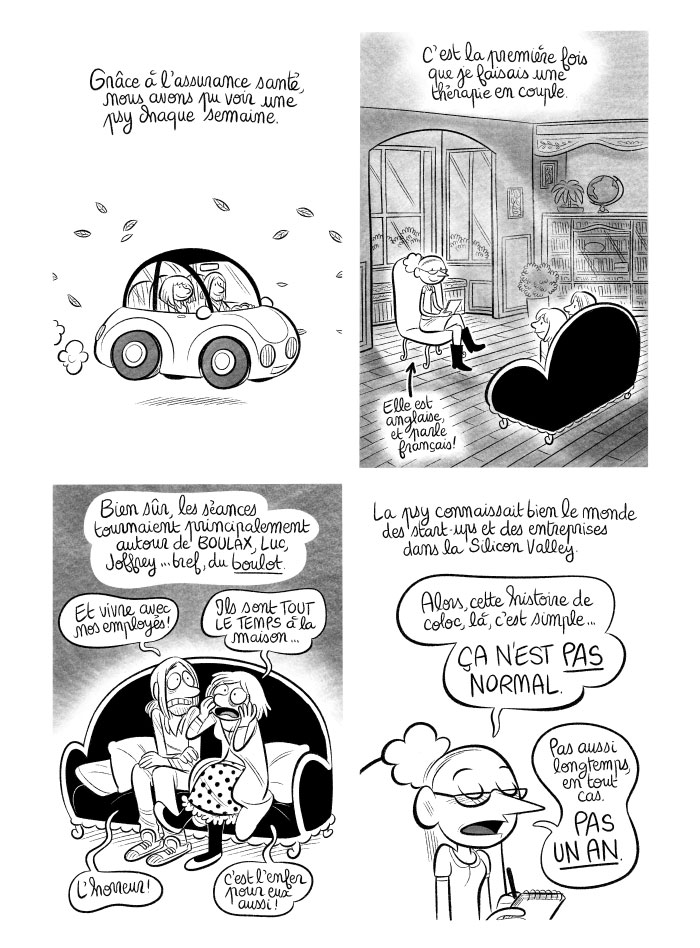 Voir un psy et faire une thérapie en couple. 
