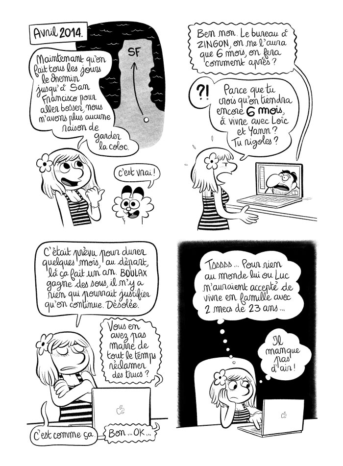 La fin de la colocation... enfin!!!