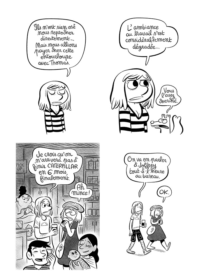 Mince ! En fait on va avoir 1 mois de retard sur notre jeu... il faut en parler à Joffrey. 