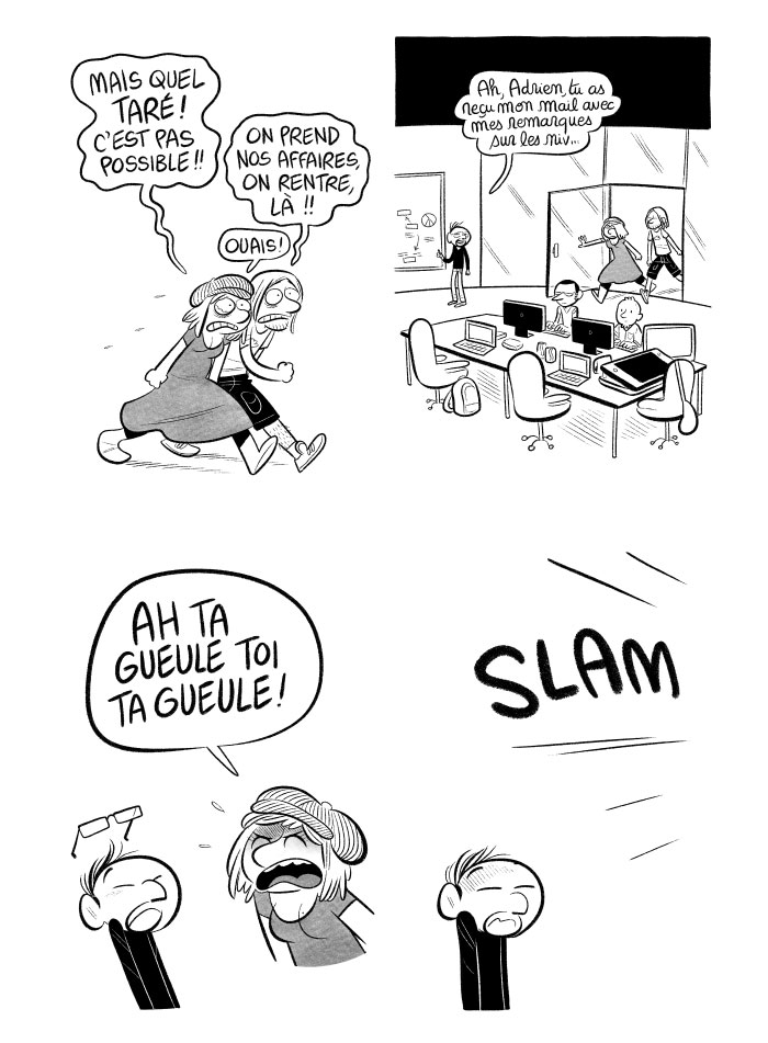 Luc nous parle et on l'envoie balader violemment.  :D 