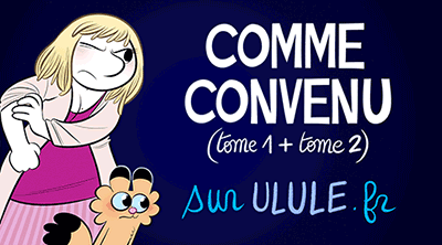La préparation de l'art print pour le seconde Ulule de la BD "Comme convenu". 
