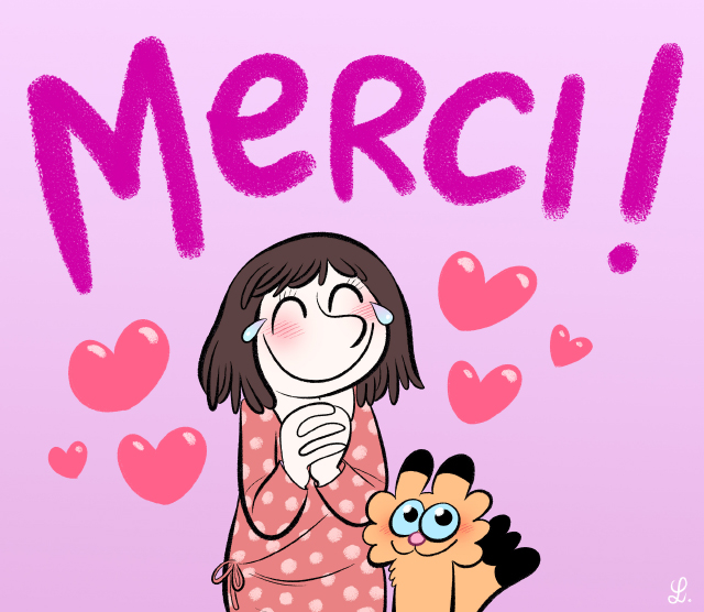 C'est la fin de la campagne Ulule pour le tome 2 de Comme convenu ! Merci !! Ça a été fantastique !!!