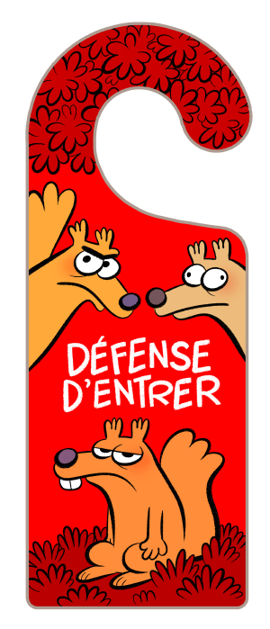 Le message de porte comme convenu, pour la campagne Ulule de Laurel 