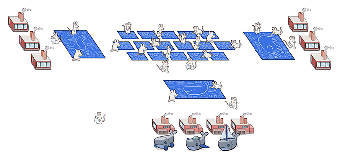 Dockercon 2017 - Austin, Texas - illustrations by Laurel Duermael 