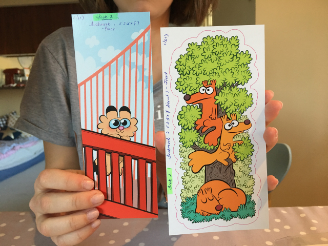 Les goodies pour le tome 2 de ma BD, "Comme convenu", financée via la plateforme de financement participatif Ulule. J'ai adoré les faire, j'espère que vous aimerez les recevoir ! Laurel Duermael 