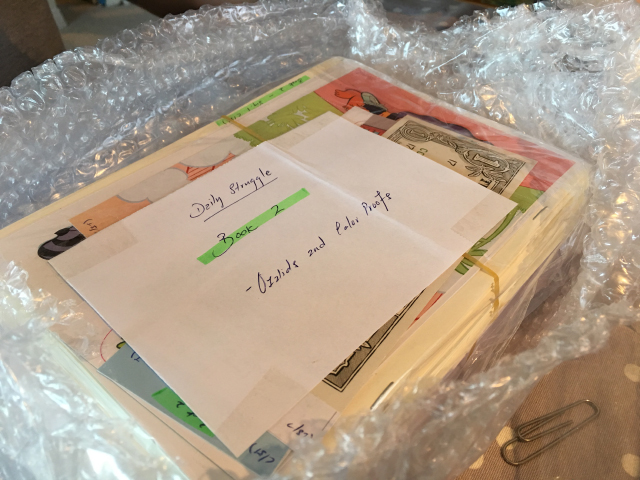 Les goodies pour le tome 2 de ma BD, financée via la plateforme de financement participatif Ulule. J'ai adoré les faire, j'espère que vous aimerez les recevoir ! 