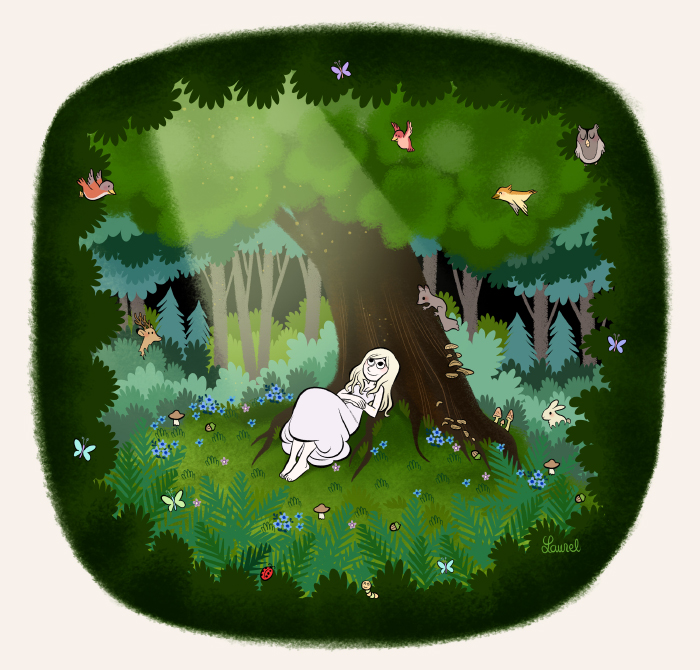 Duramen - campagne de crowdfunding - illustrations par Laurel Duermael 