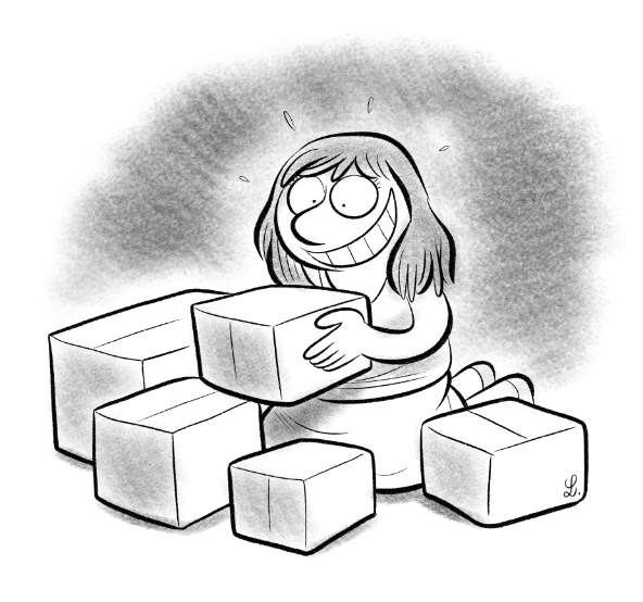 J'ai reçu des cartons avec les goodies du tome 2 de Comme convenu ! J'ai hâte que vous les receviez ! 