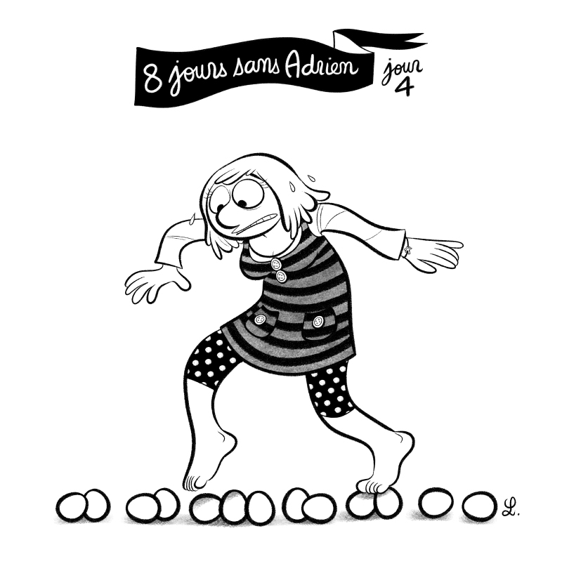 Marcher sur des oeufs 